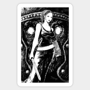 Eternal Darkness Alex Dark Sticker